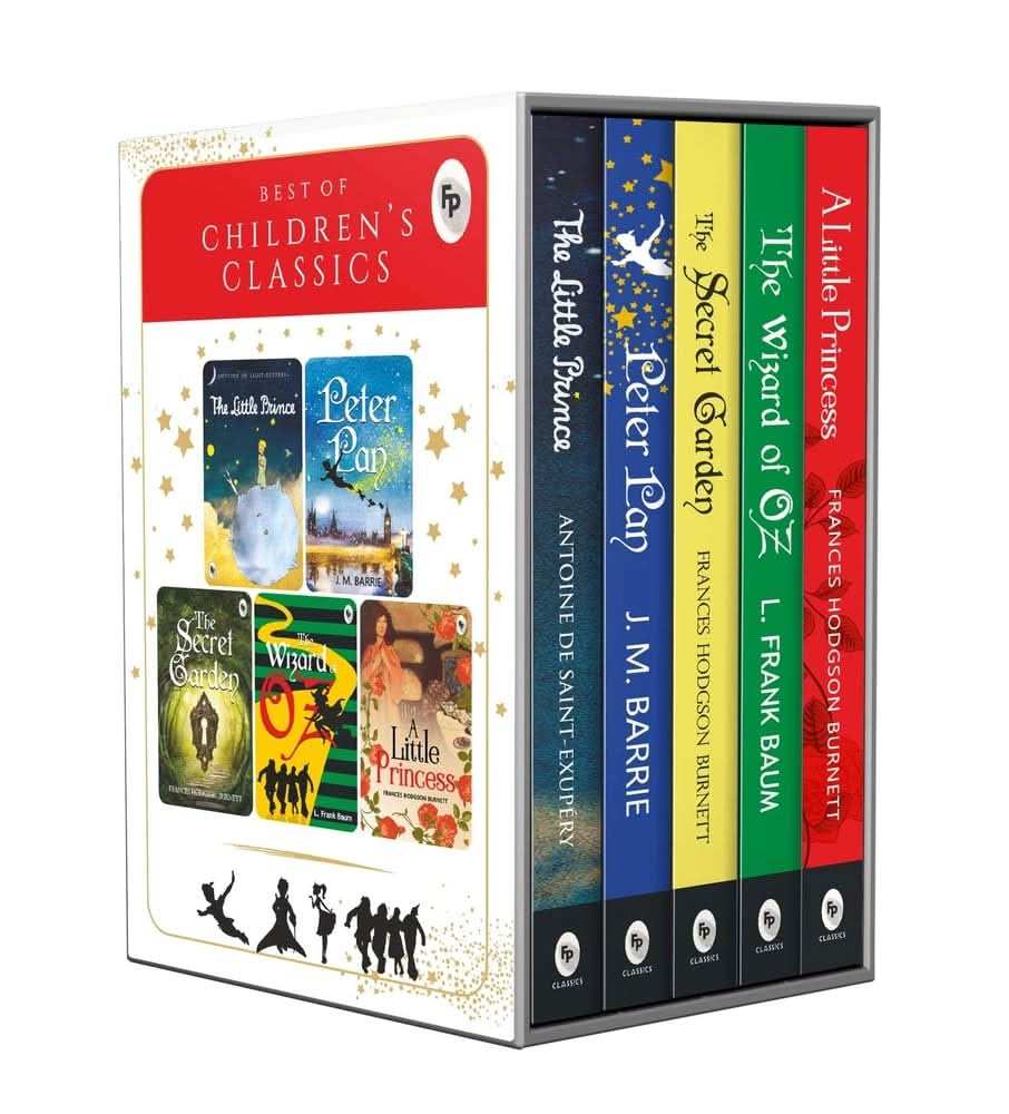 Best Of Children�S Classics (Set Of 5 Books)  - Perfect Gift Set For Kids 