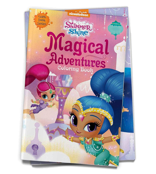 Magical Adventures - Giant Coloring Book For Kids (Shimmer And Shine)