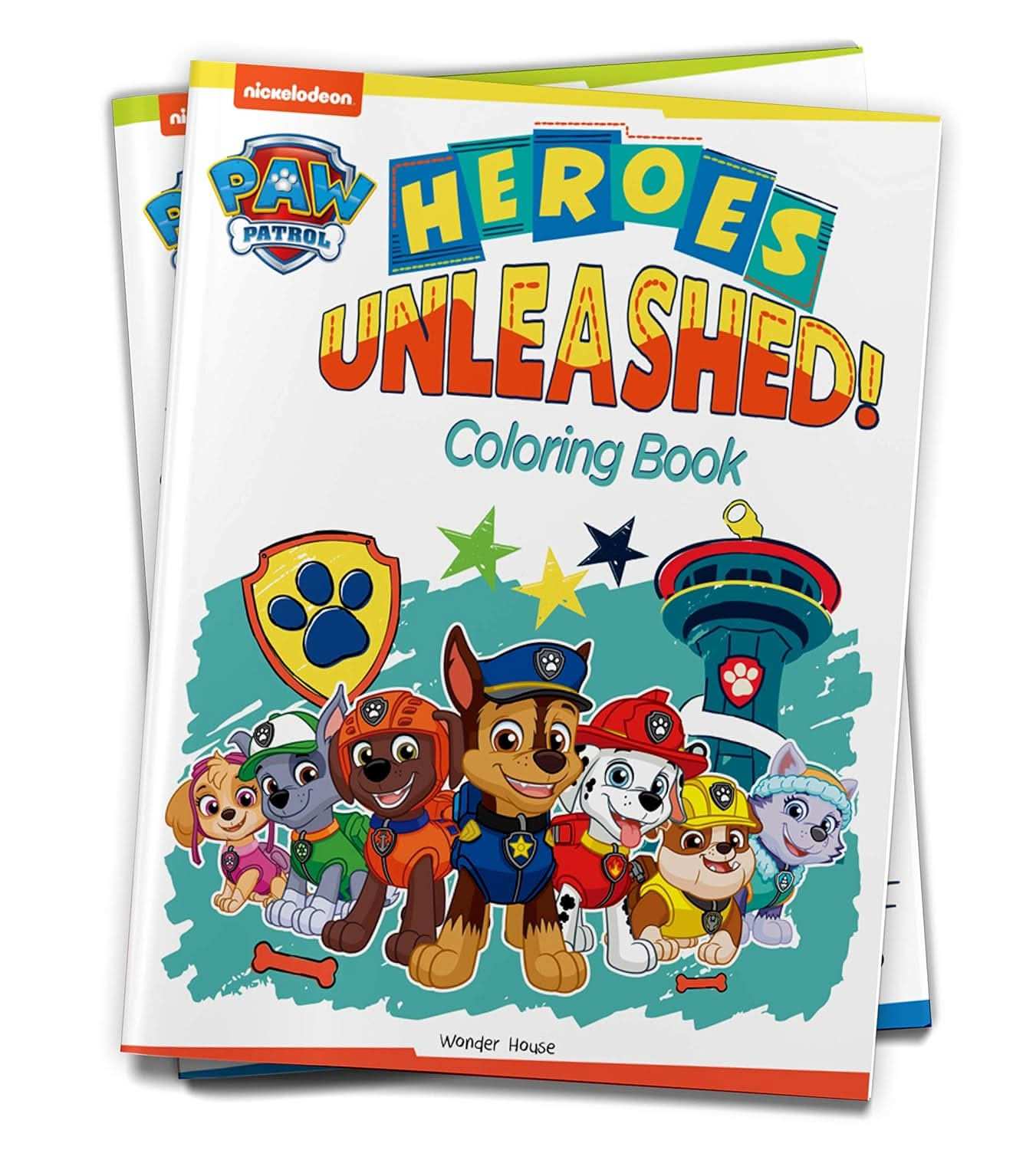 Heroes Unleashed - Paw Patrol Coloring Book For Kids