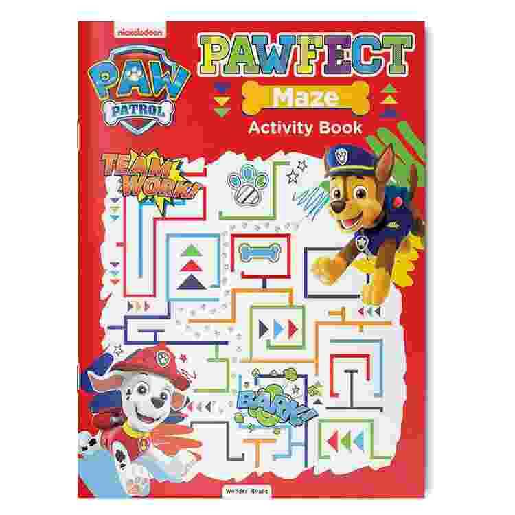 Paw Patrol Pawfect Maze Activity Book: Activity Books For Kids