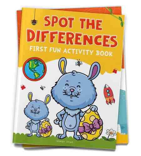 Spot The Difference : First Fun Activity Books For Kids