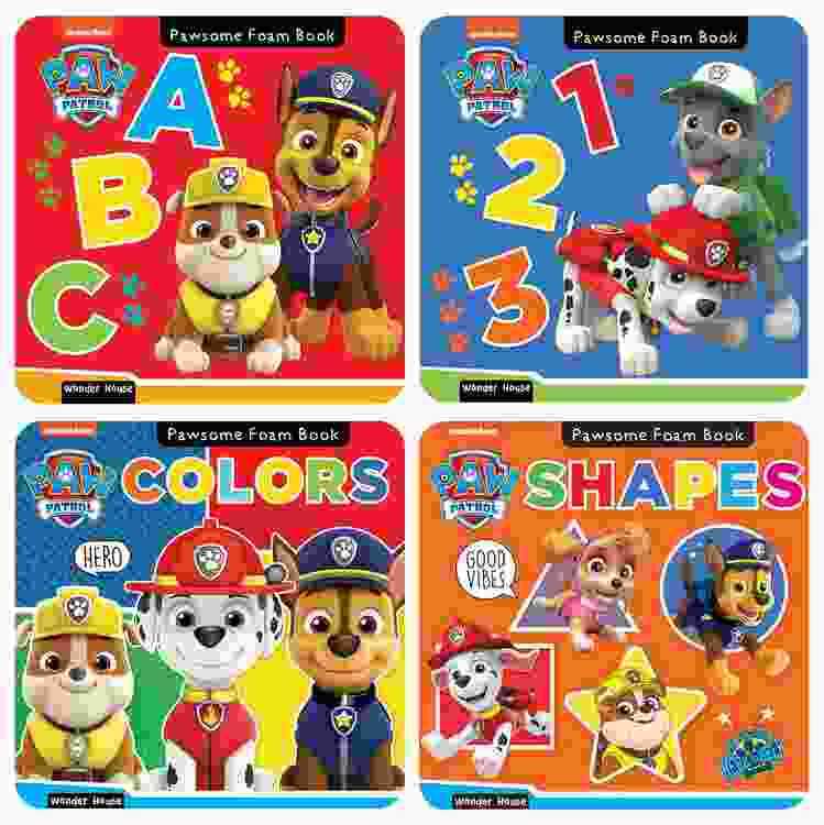 Pawsome Gift Set Of Foam Books For Paw Patrol Fans 
