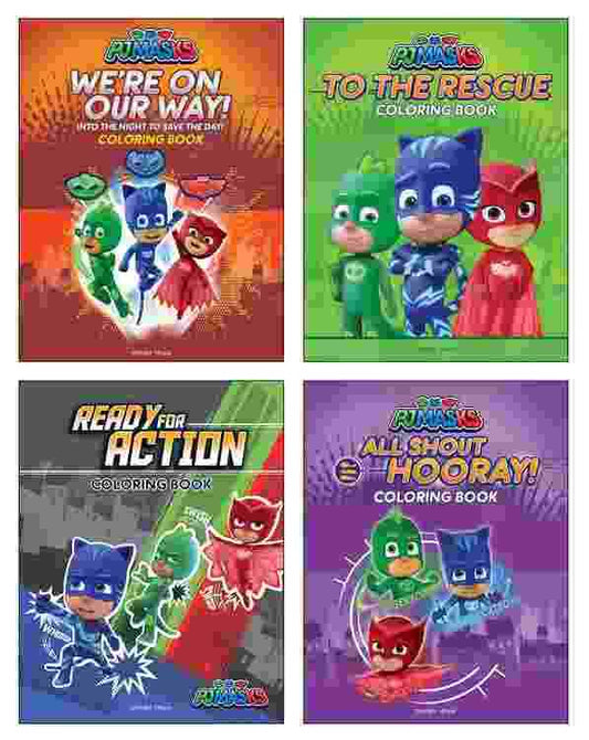 Pj Masks Coloring Books Super Pack