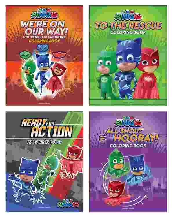 Pj Masks Coloring Books Super Pack