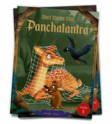 Short Stories From Panchatantra - Volume 5: Abridged Illustrated Stories For Children (With Morals)