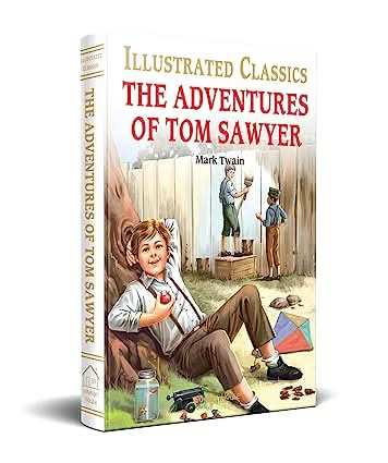 Adventures Of Tom Sawyer  - Llustrated Abridged Children Classic English Novel With Review Questi