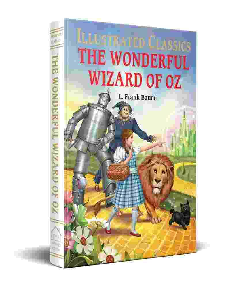 The Wonderful Wizard Of Oz : Llustrated Abridged Children Classic English Novel With Review Question