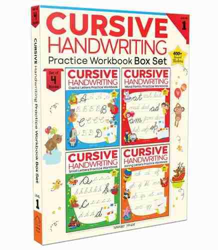 Cursive Handwriting - Small Letters, Capital Letters, Joining Letters And Word Family : Level 1 Prac