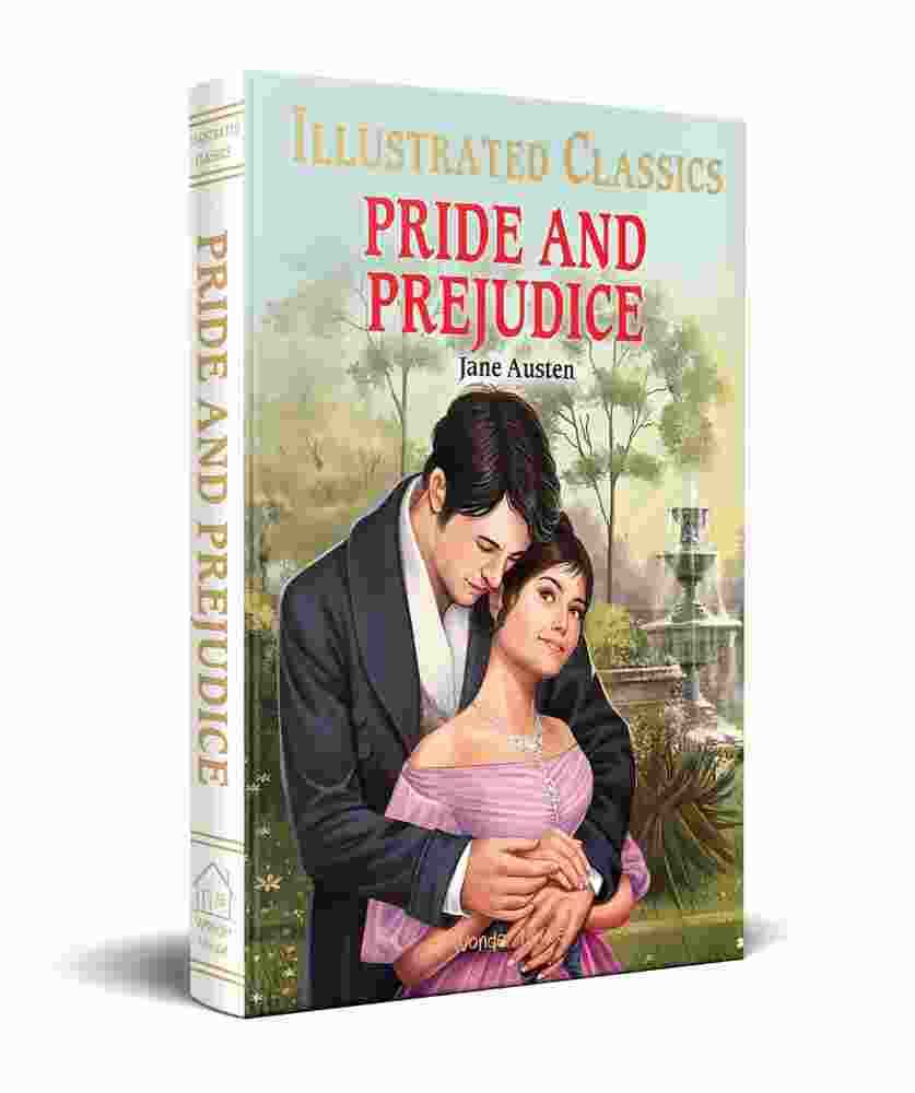 Pride And Prejudice : Illustrated Abridged Children Classic English Novel With Review Questions (Har