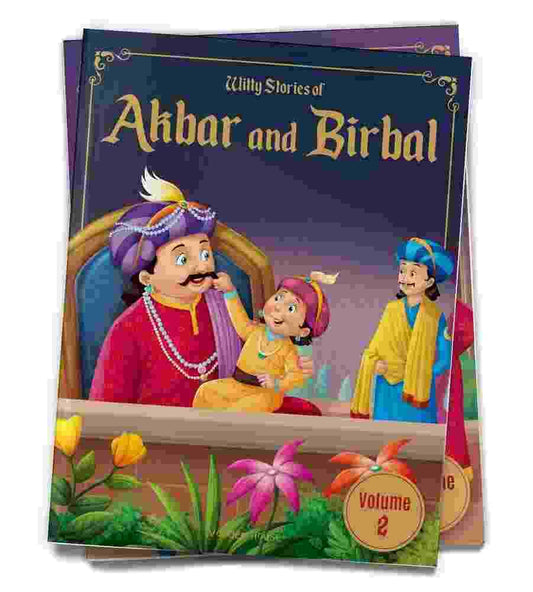 Witty Stories Of Akbar And Birbal - Volume 2: Illustrated Humorous Stories For Kids