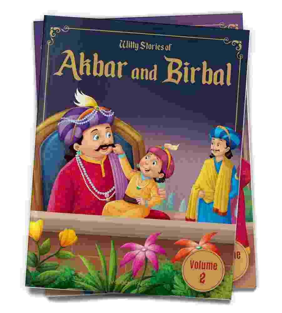 Witty Stories Of Akbar And Birbal - Volume 2: Illustrated Humorous Stories For Kids