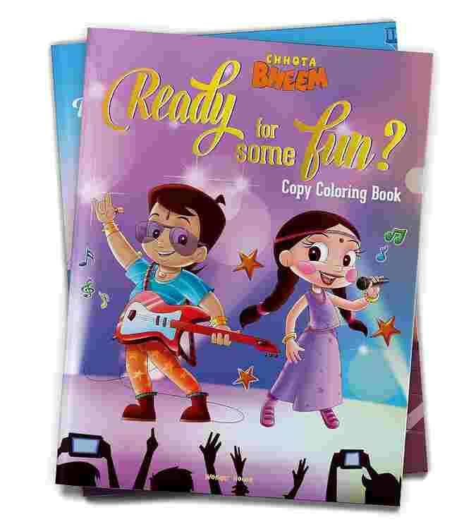 Chhota Bheem - Ready For Some Fun: Copy Coloring Book For Kids