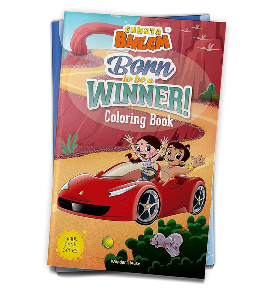 Chhota Bheem Born To Be A Winner - Jumbo Size Coloring Book For Children (Giant Book Series)