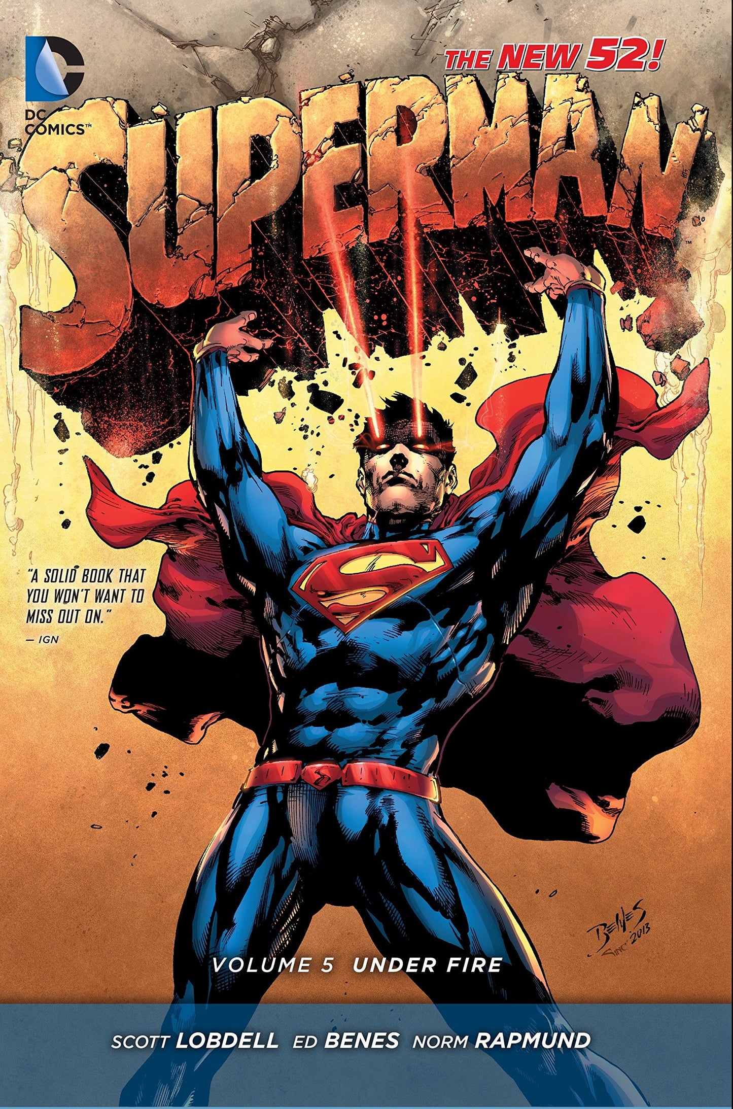 Superman: Under Fire - Vol. 5 (The New 52) (Superman (DC Comics Numbered) (Book 5))