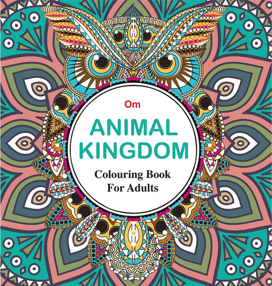 Col Book For Adults Animal Kingdom