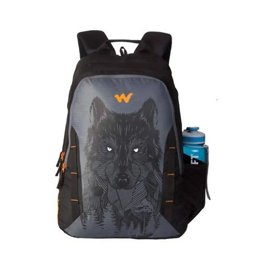 Wildcraft Nylon 44 Ltrs Casual Backpack (11629-Wolf_Black)