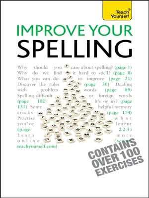 Improve Your Spelling: Teach Yourself