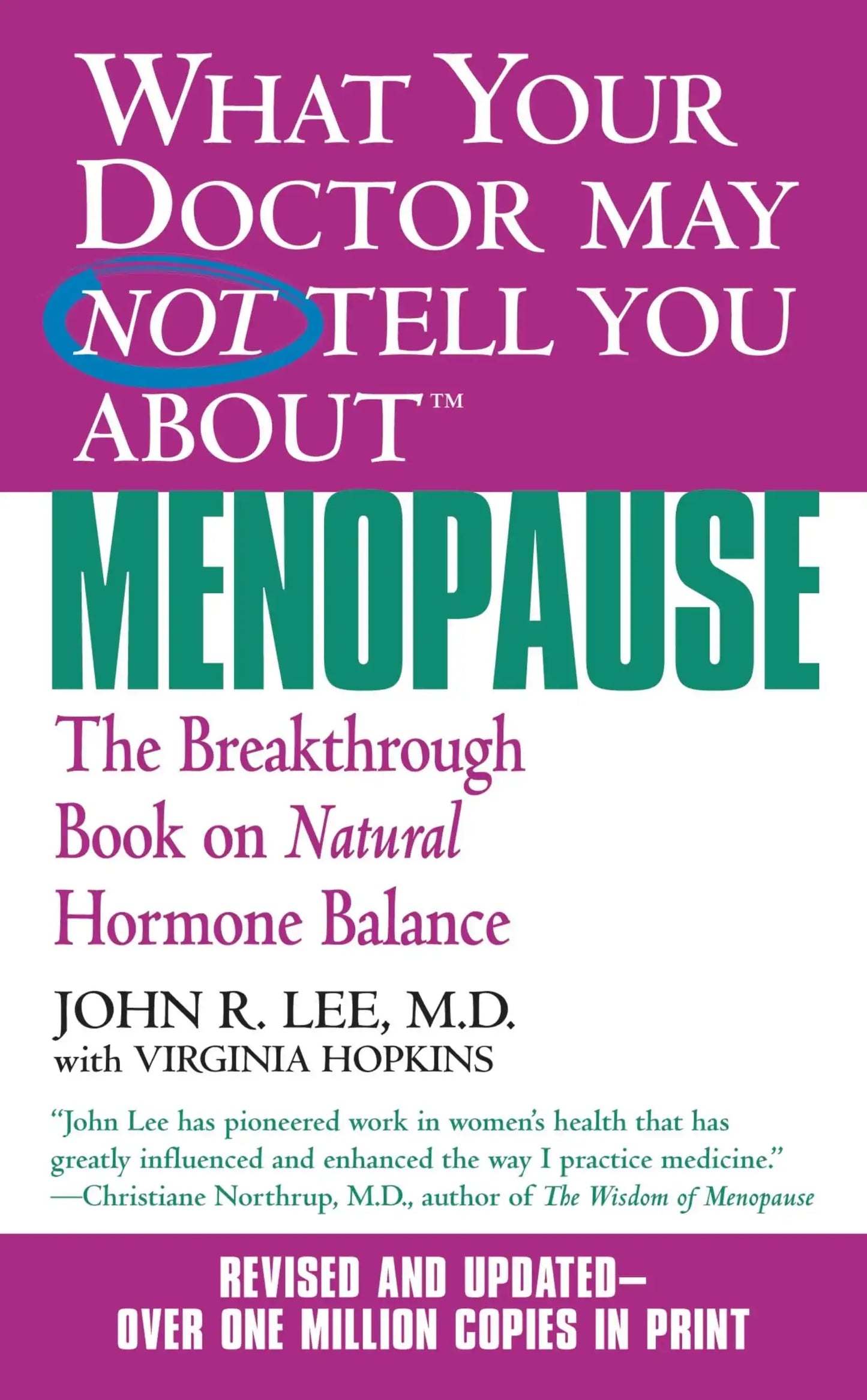 What Your Doctor May Not Tell You About Menopause (TM)
