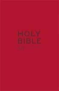 NIV Pocket Red Soft-Tone Bible with Zip