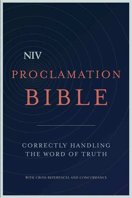 NIV Proclamation Bible