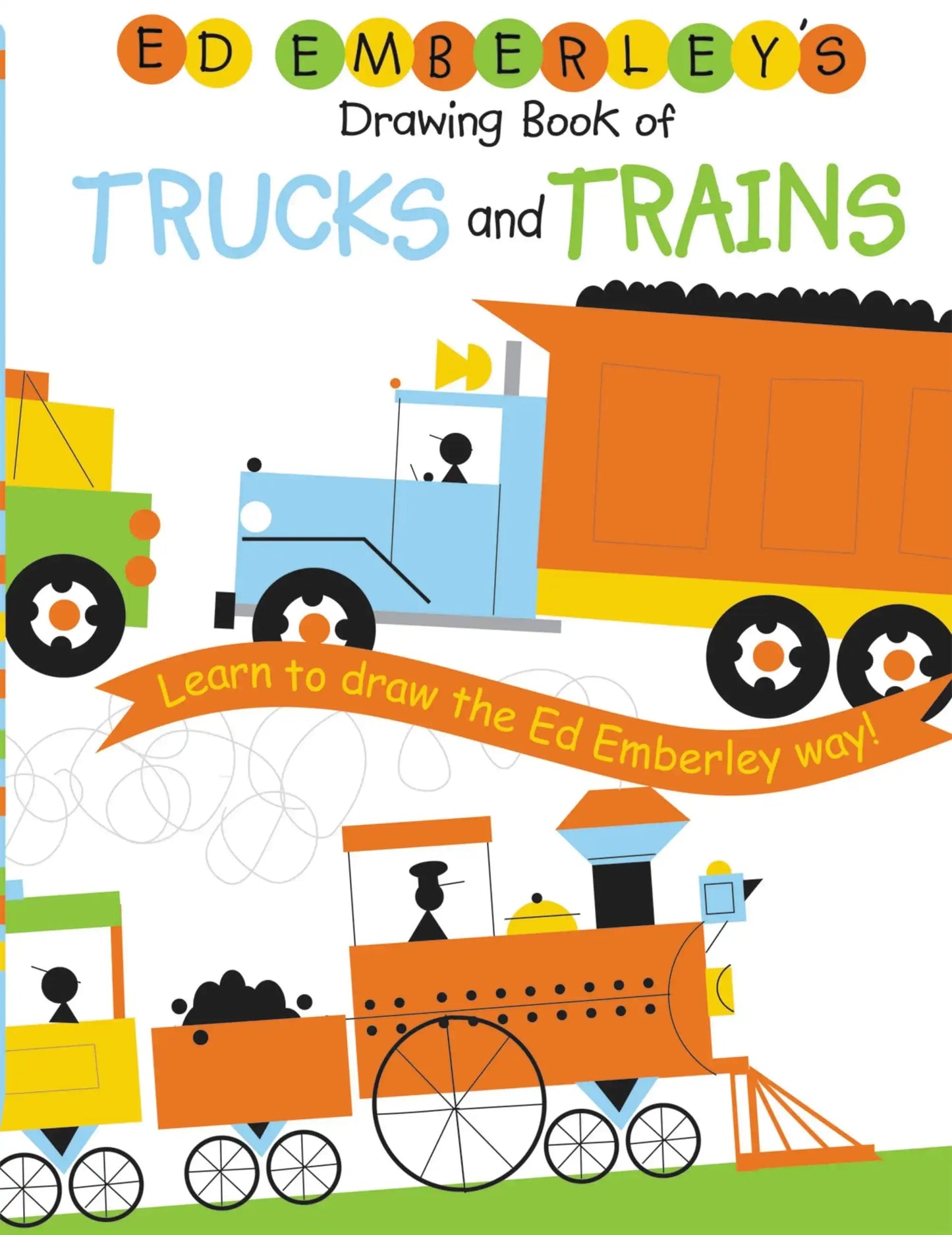 Ed Emberley's Drawing Book of Trucks and Trains>