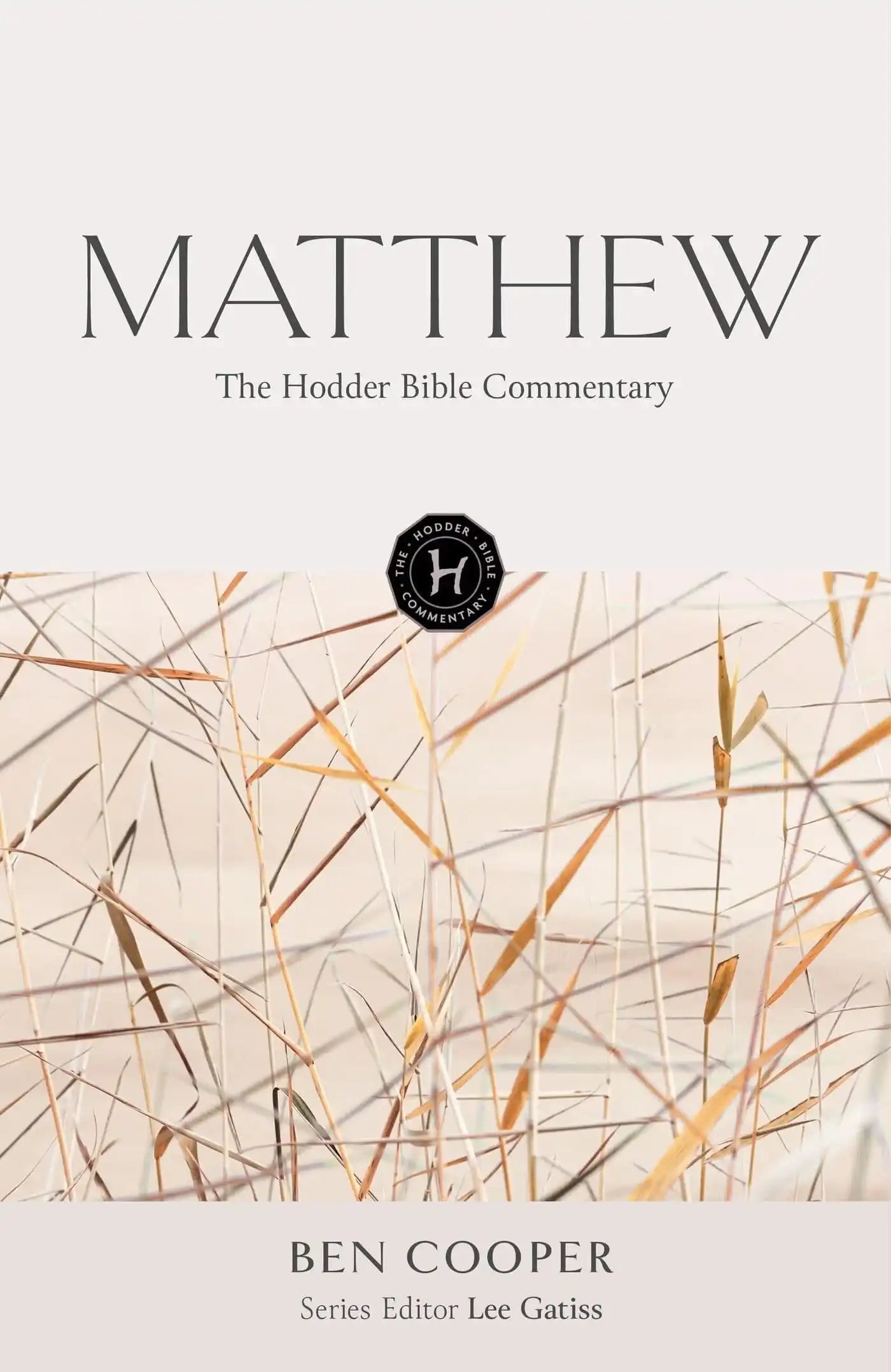Hodder Bible Commentary: Matthew