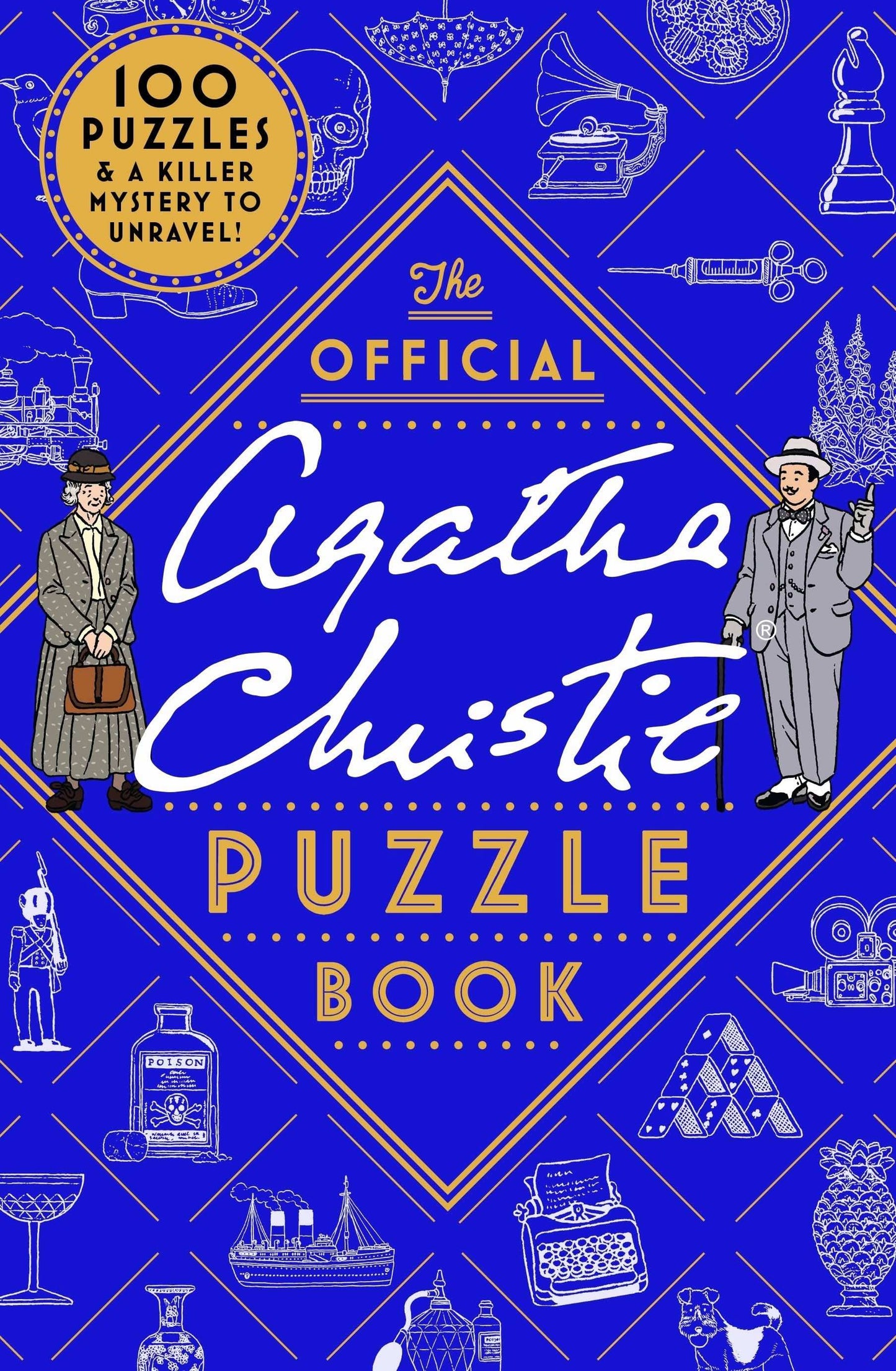 The Official Agatha Christie Puzzle Book:Put your detective skills to the ultimate test this Christmas