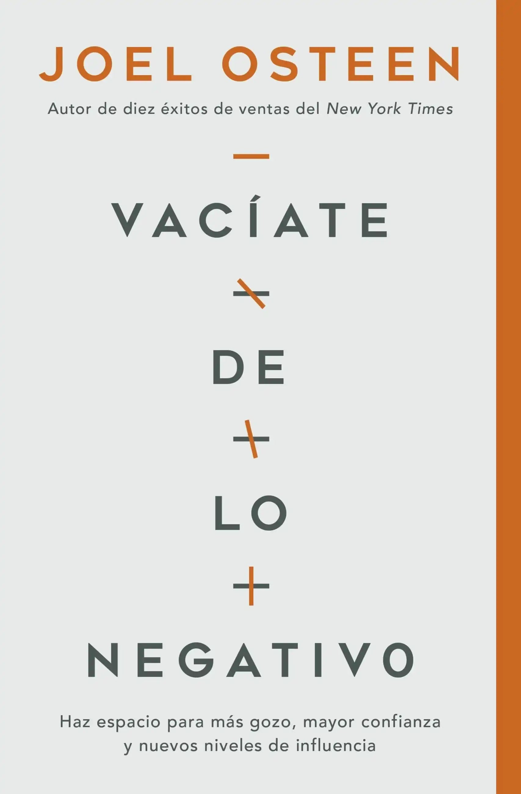 VacÃ­ate de lo negativo