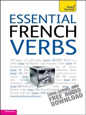 Teach Yourself Essential French Verbs