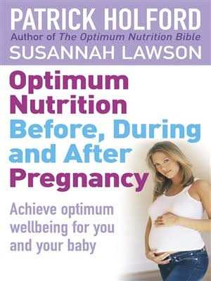 Optimum Nutrition Before Pregnancy