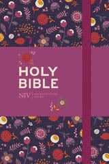 NIV Floral Pocket Notebook Bible