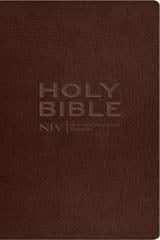 NIV Diary Chocolate Bonded Leather Bible