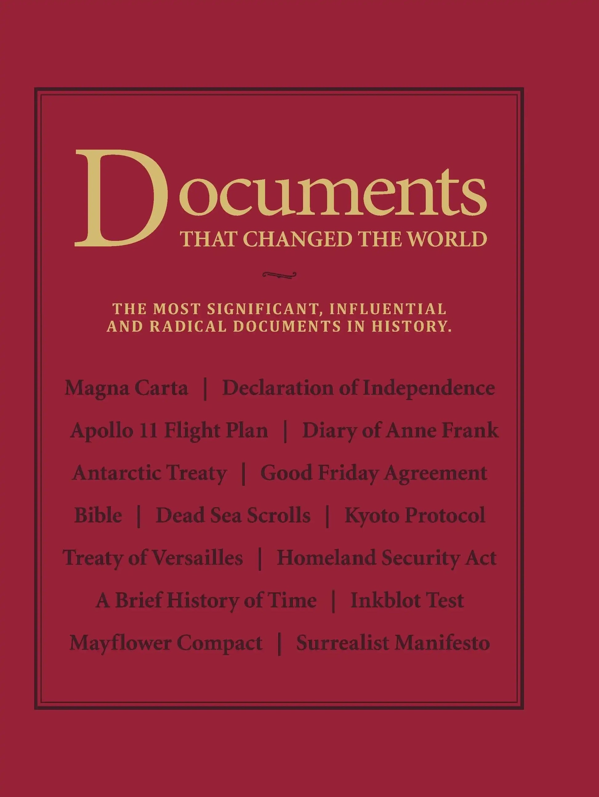 Documents that Changed the World