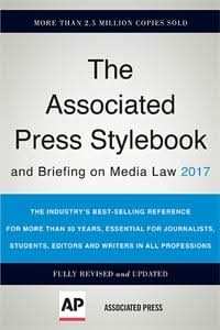 The Associated Press Stylebook 2017