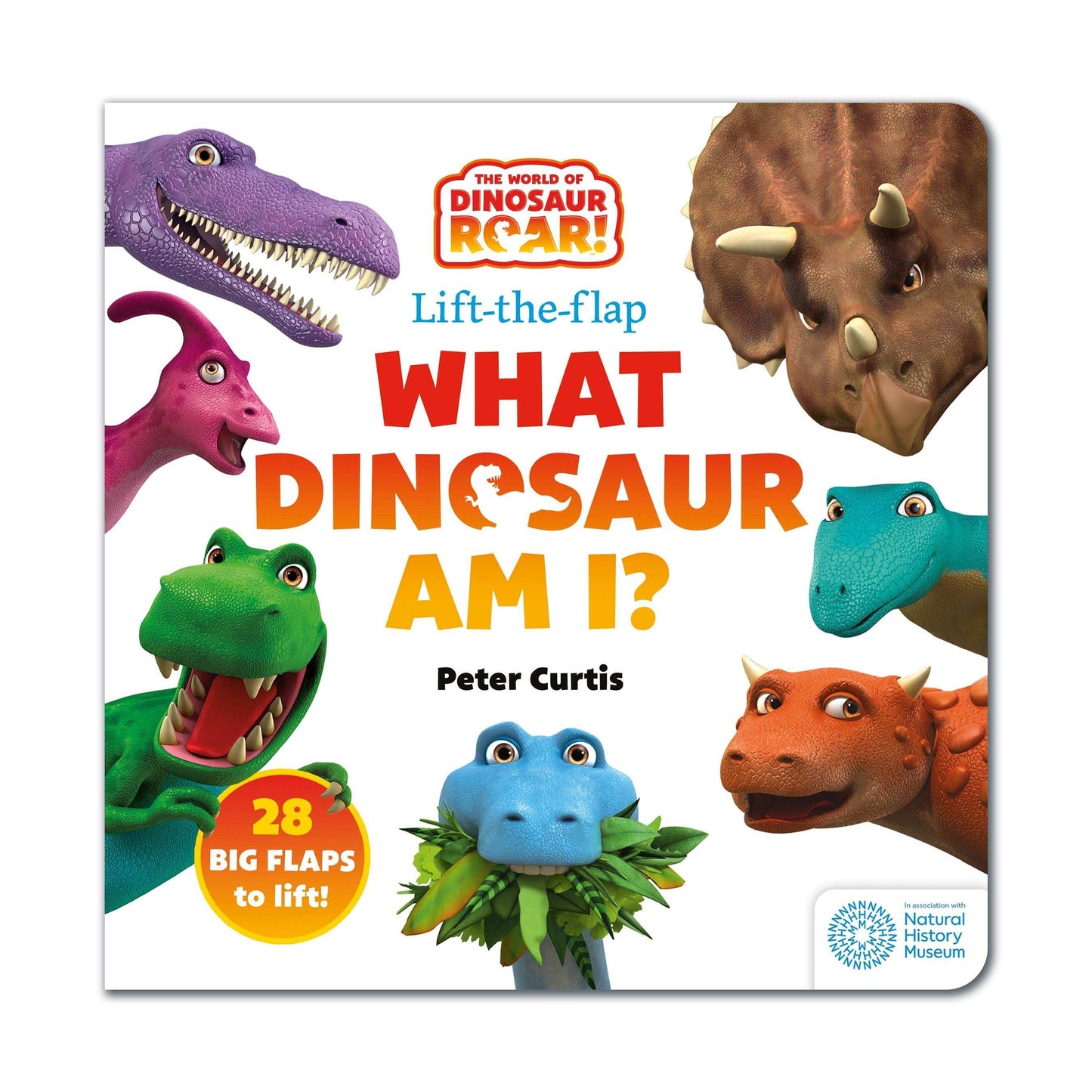 What Dinosaur Am I?:A Lift-The-Flap Book