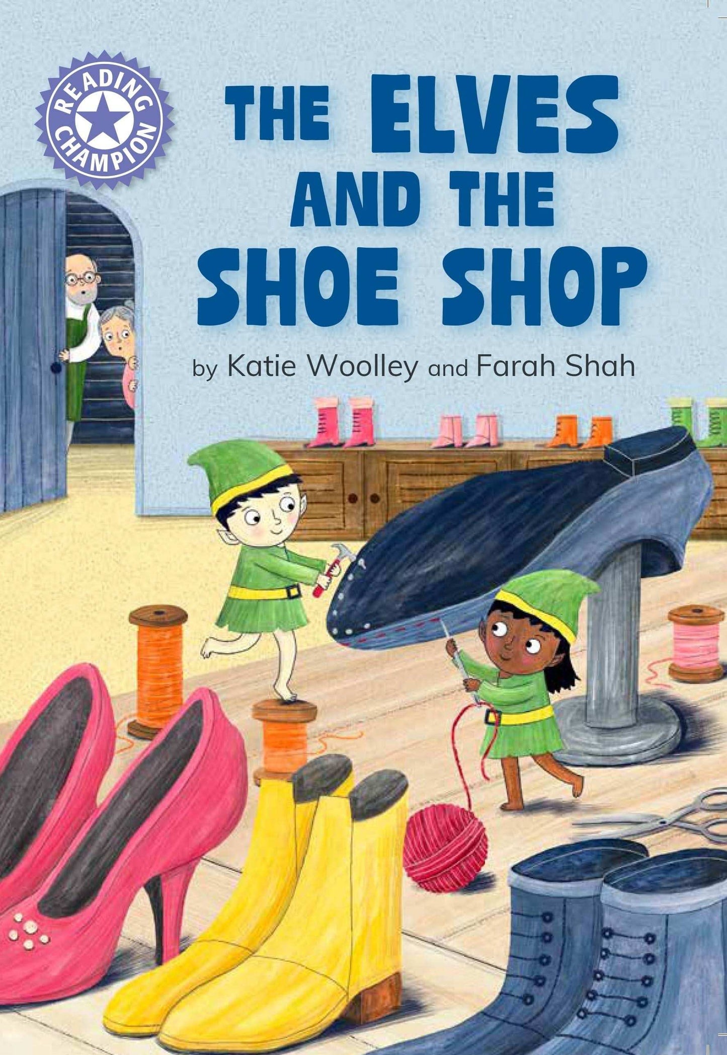 Reading Champion: The Elves and the Shoe Shop:Independent Reading Purple 8