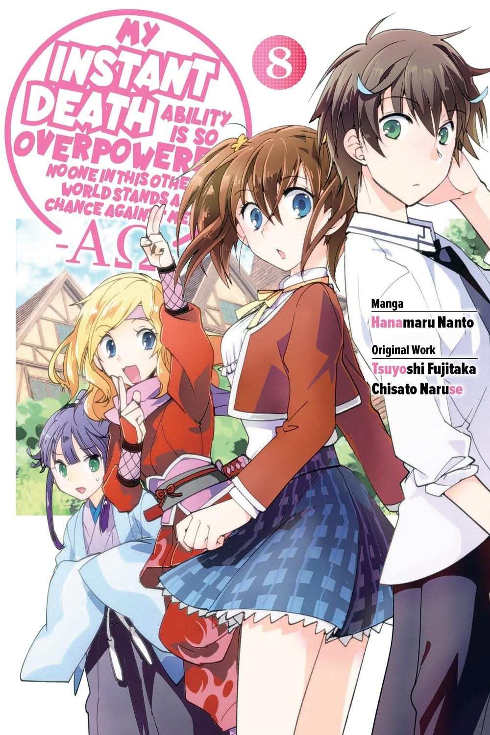 My Instant Death Ability Is So Overpowered, No One in This Other World Stands a Chance Against Me! AO, Vol. 8 (manga)