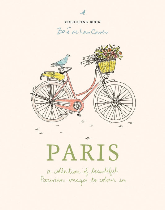 Paris: A collection of beautiful Parisian images to colour in