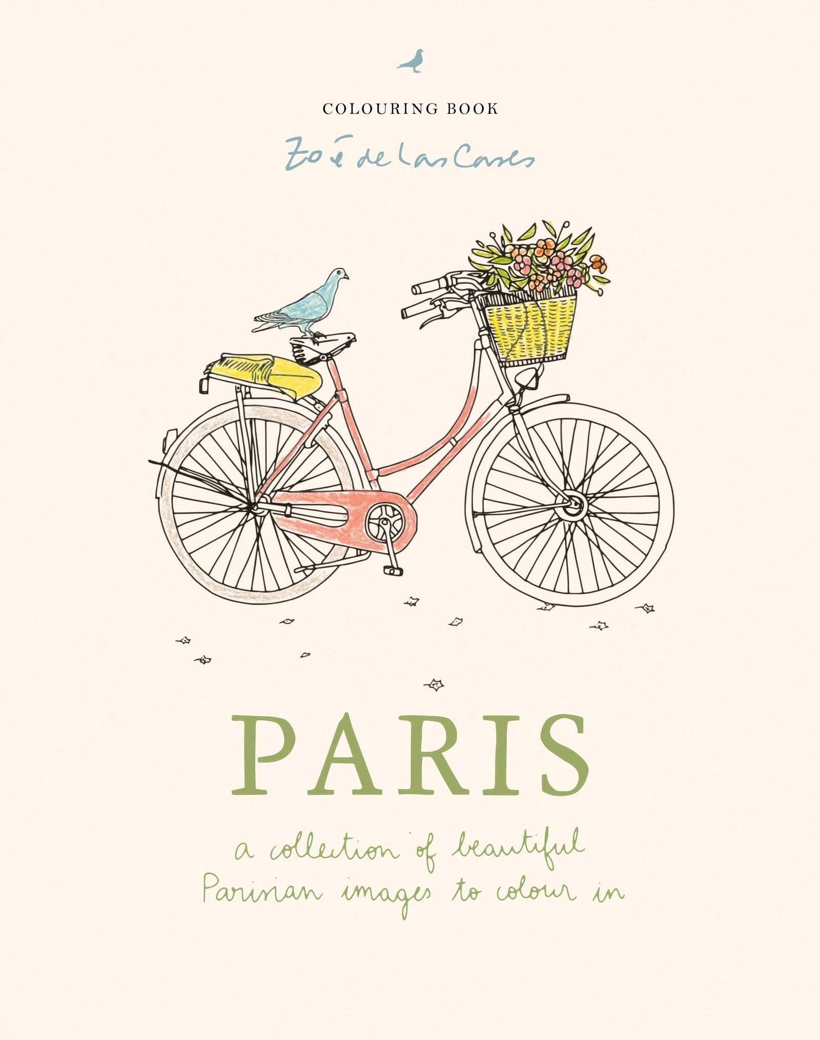 Paris: A collection of beautiful Parisian images to colour in