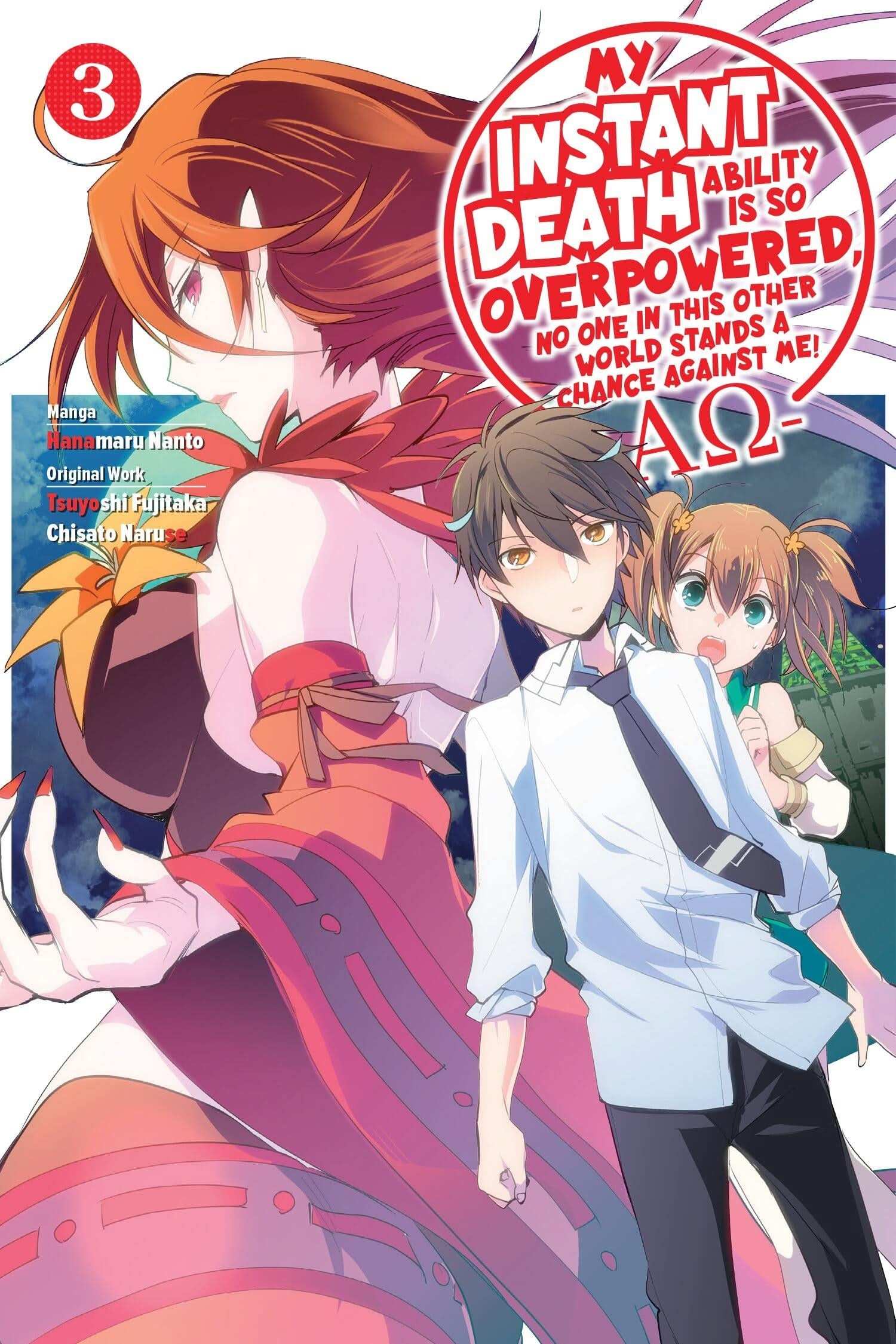 My Instant Death Ability Is So Overpowered, No One in This Other World Stands a Chance Against Me! AO, Vol. 3 (manga)