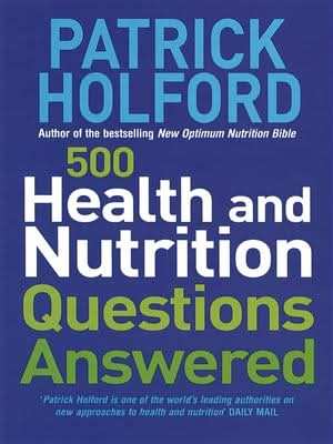 500 Health and Nutrition Questions Answered
