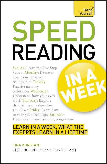 Teach Yourself Speed Reading In A Week
