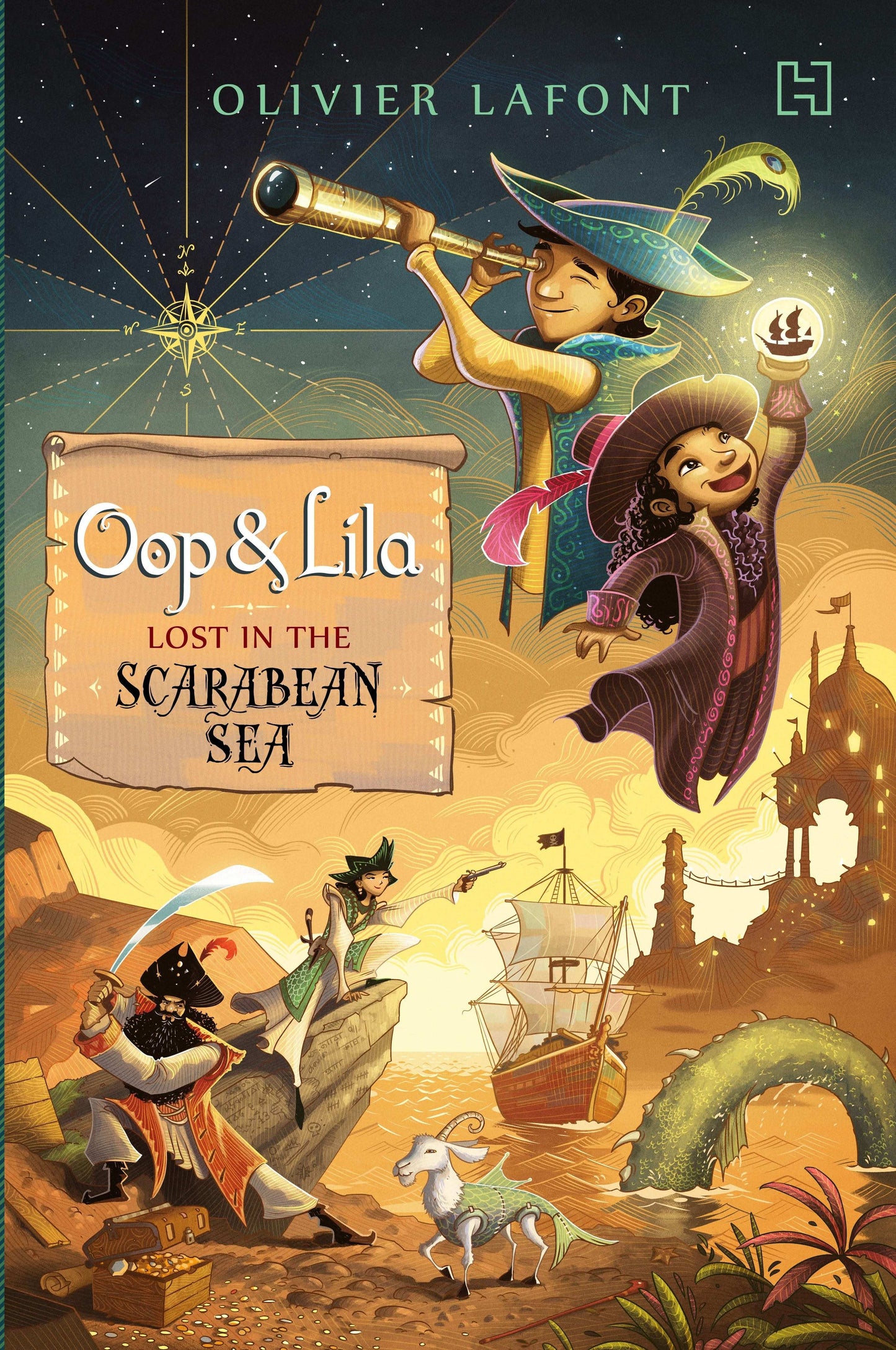 Oop And Lila: Lost in the Scarabean Sea