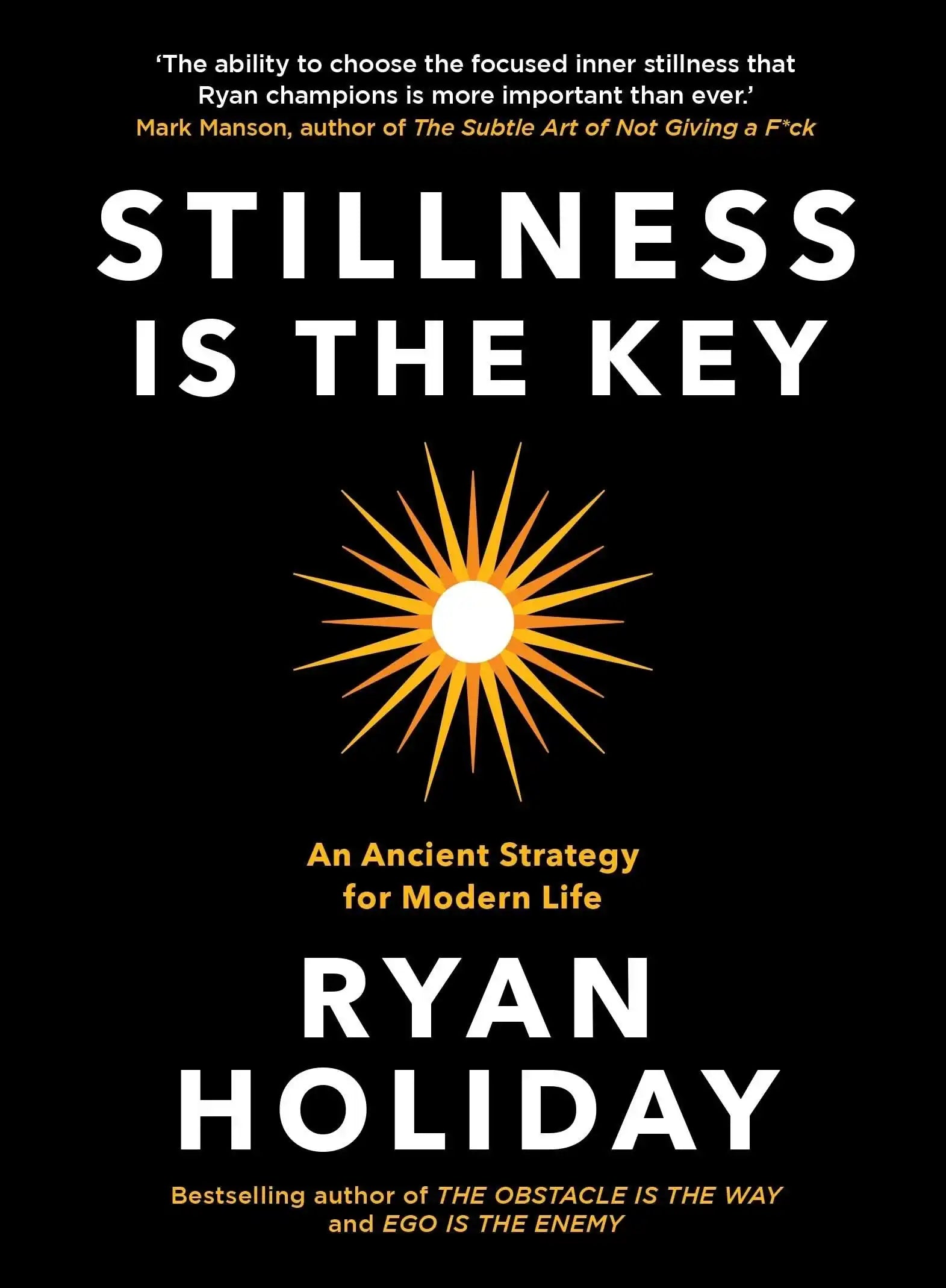 STILLNESS IS THE KEY