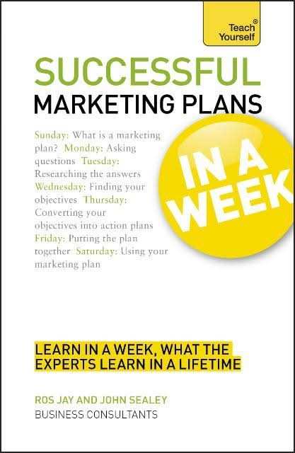 Marketing Plans In A Week