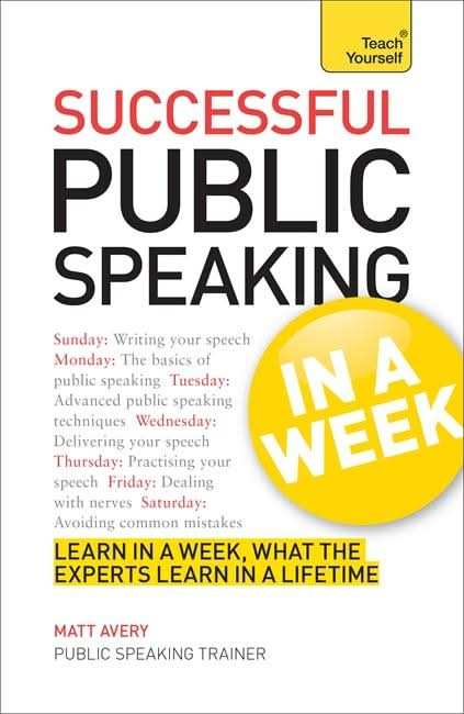 Public Speaking In A Week
