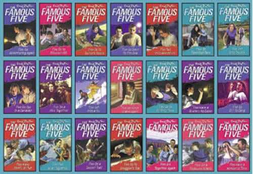 Famous Five 21 copy box set INDIA