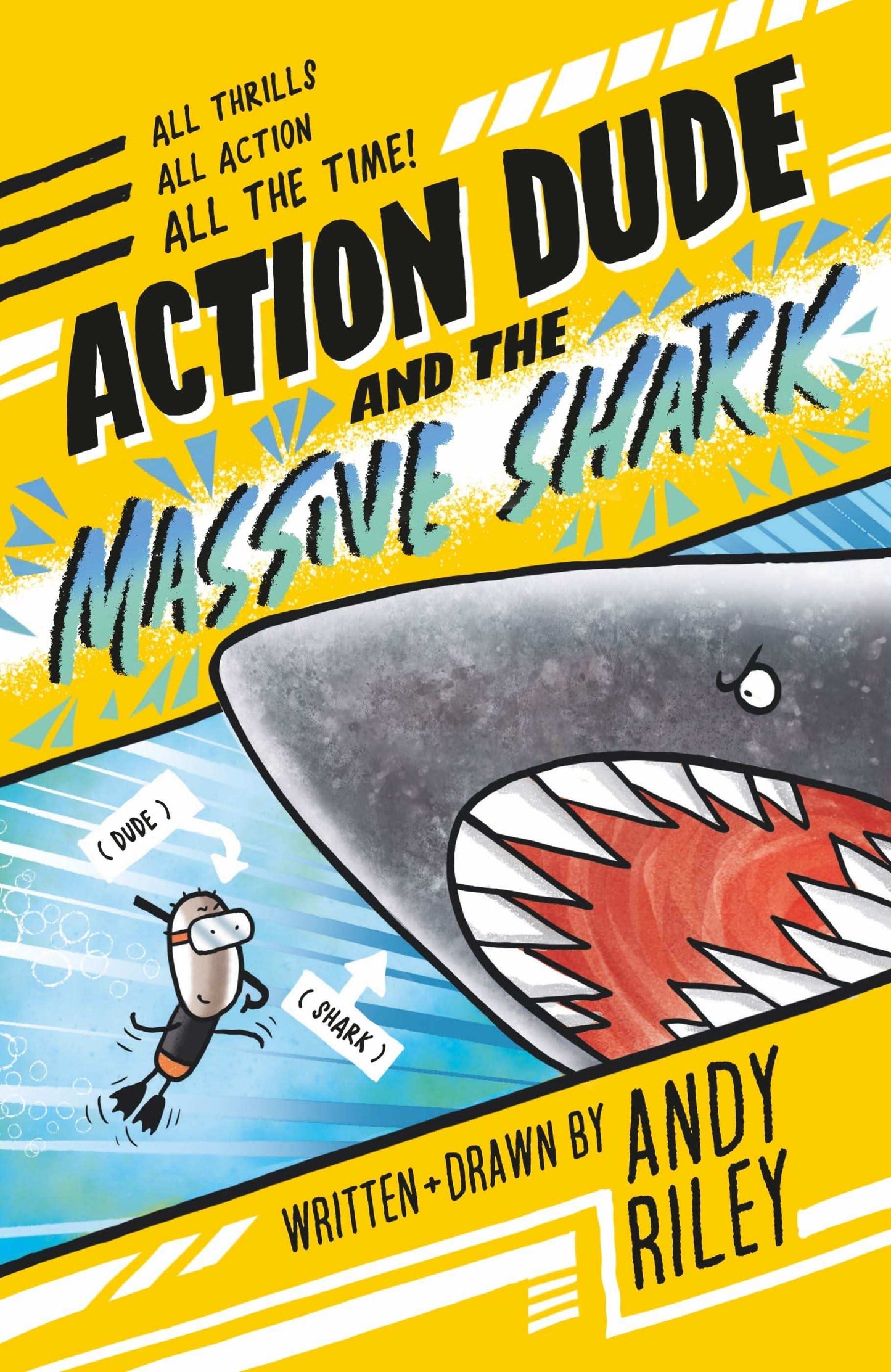 Action Dude And The Massive Shark