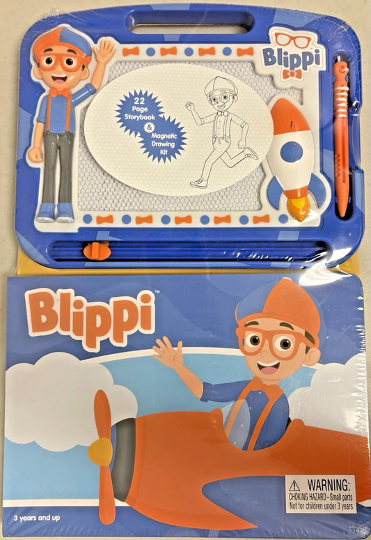 Blippi: Activity Book Learning, Writing, Sketching with Magnetic Drawing Doodle